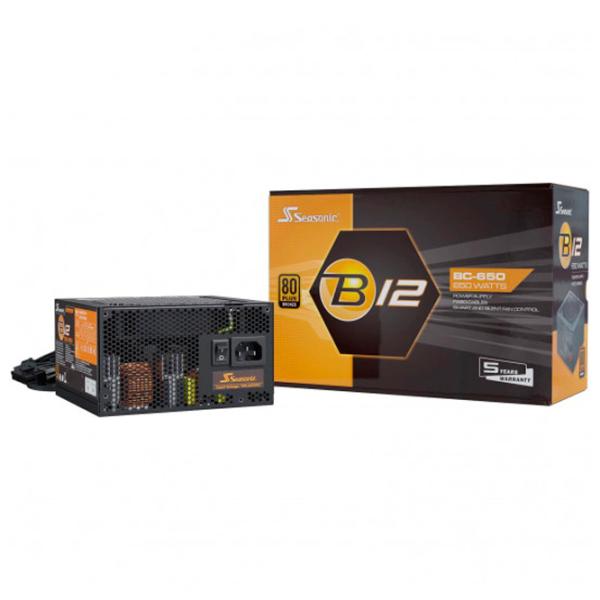 Sursă de alimentare Seasonic B12 BC-650 80+ Bronze/ 650 W photo 4 Sursă de alimentare Seasonic B12 BC-650 80+ Bronze/ 650 W photo 4