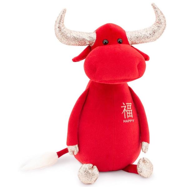 Jucărie moale Orange Toys Life Fortune the Bull 4752218007888 3+/ Red photo 2