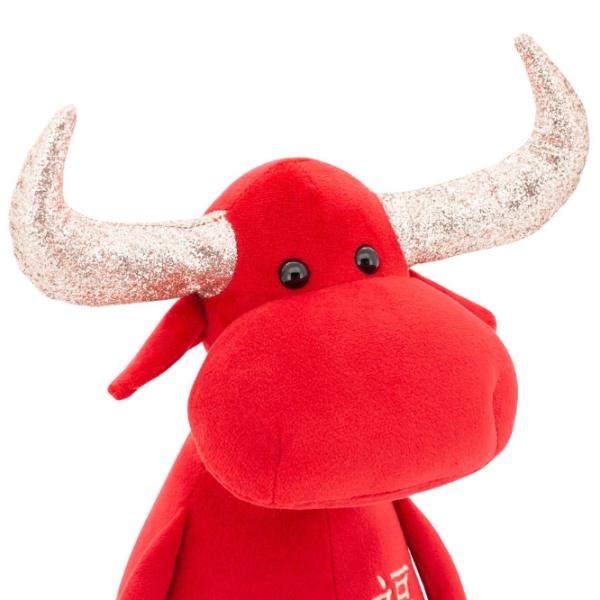 Jucărie moale Orange Toys Life Fortune the Bull 4752218007888 3+/ Red photo 5