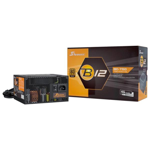 Sursă de alimentare Seasonic B12 BC-750 80+ Bronze/ 750 W photo 3 Sursă de alimentare Seasonic B12 BC-750 80+ Bronze/ 750 W photo 3