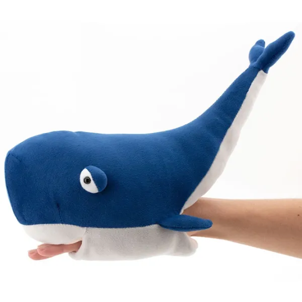 Jucărie moale Orange Toys Ocean Whale 4752218007253 3+/ Blue photo 3