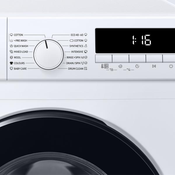 Mașină de spălat Samsung WW80T304MBW/LE 8 kg / 1400 rpm / White photo 6