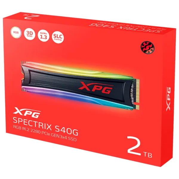SSD ADATA XPG GAMMIX S40G 2 ТБ M.2 NVMe photo 4