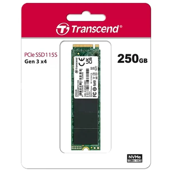 SSD Transcend 115S 250 ГБ M.2 NVMe photo 3