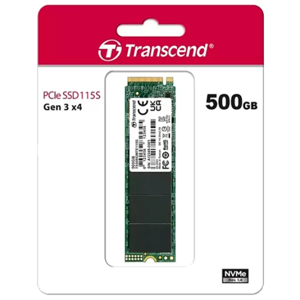 SSD Transcend 115S 500 ГБ M.2 NVMe photo 3
