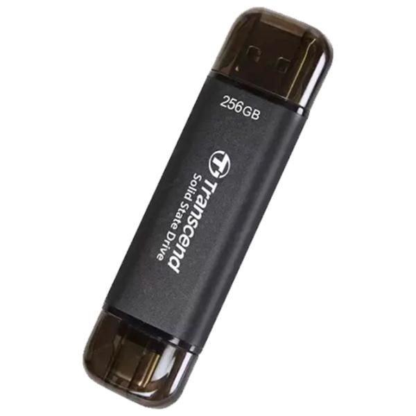 SSD Transcend ESD310C 256 GB  / Black photo 2