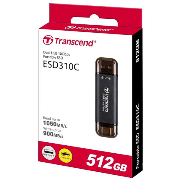 SSD Transcend ESD310C 512 ГБ  / Черный photo 4
