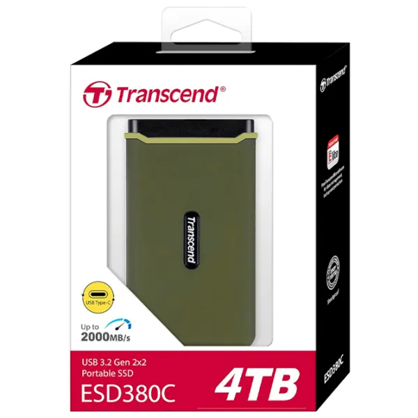 SSD Transcend ESD380C 4 ТБ  / Тёмно-зелёный photo 4