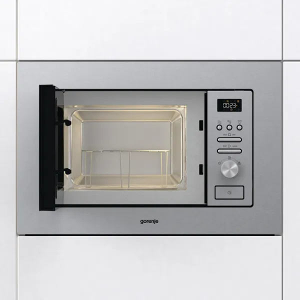 Cuptor cu microunde Gorenje BMI201AG1X Încorporabil / 800 W / Inox photo 3