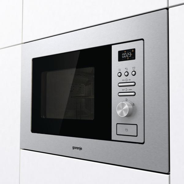 Cuptor cu microunde Gorenje BMI201AG1X Încorporabil / 800 W / Inox photo 4