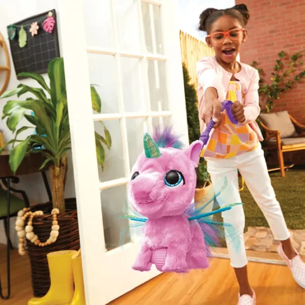 Jucărie de împins și tras Hasbro FurReal Friends My Unicorn F6372 4+/ Pink photo 3