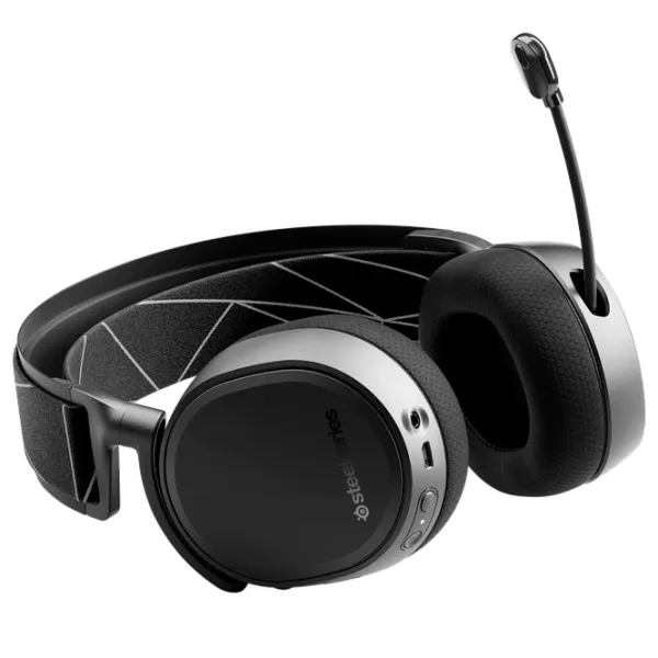 Căști Steelseries Arctis 9 Gray Black Fără fir/ Gaming photo 5