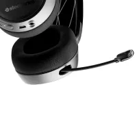 Căști Steelseries Arctis 9 Gray Black Fără fir/ Gaming photo 8