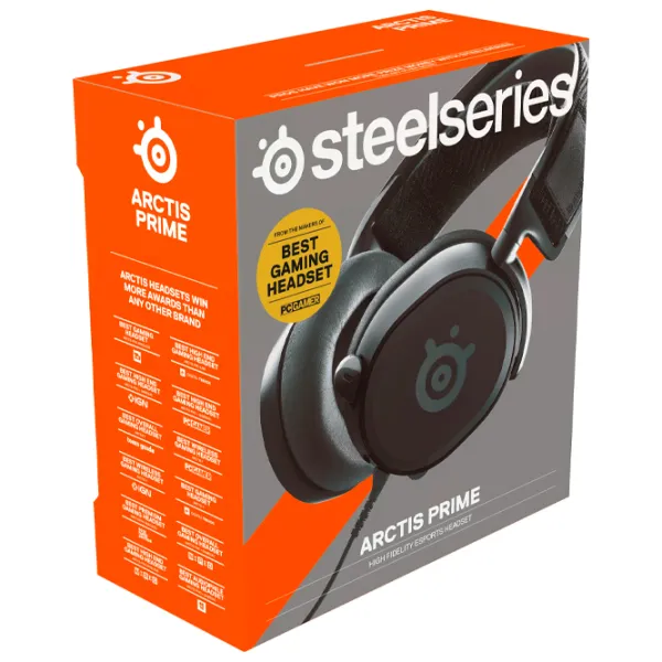 Căști Steelseries Arctis Prime Black Fără fir + Cu fir/ Gaming photo 7