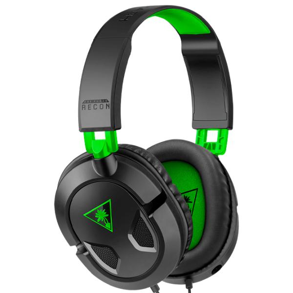 Căști Turtle Beach RECON 50X Green Black Cu fir/ Gaming photo 4 Căști Turtle Beach RECON 50X Green Black Cu fir/ Gaming photo 4