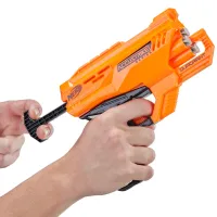 Pistol automat de jucărie Hasbro Nerf Accustrike Quadrant E0012 8+/ Săgeți/ Yellow photo 3