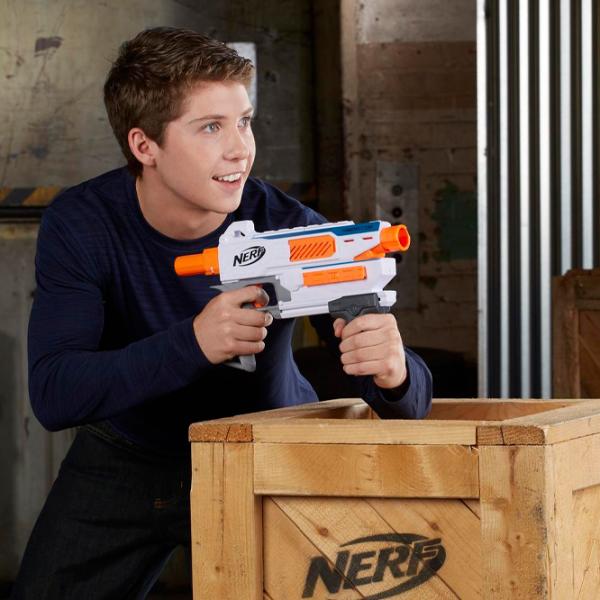 Игрушечный автомат Hasbro Nerf Modulus Mediator E0016 8+/ Стрел/ Белый photo 3 Игрушечный автомат Hasbro Nerf Modulus Mediator E0016 8+/ Стрел/ Белый photo 3