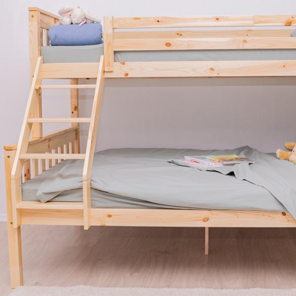 Детская кровать Mobicasa Mowgli 90 x 200 см / Дерево / Натуральное дерево photo 4 Детская кровать Mobicasa Mowgli 90 x 200 см / Дерево / Натуральное дерево photo 4