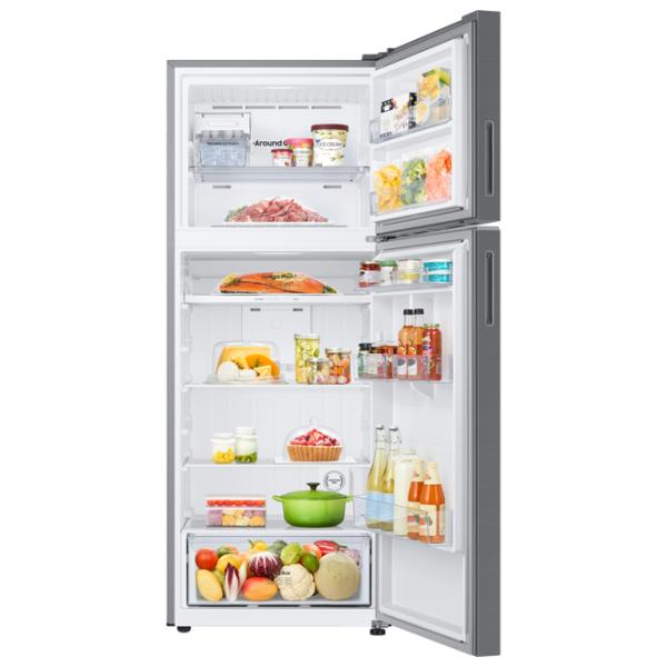 Frigider Samsung RT47CG6442S9UA cu congelator sus 460 l / 182.5 cm / Silver photo 6