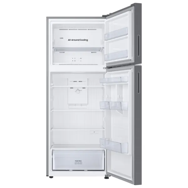 Frigider Samsung RT42CG6000S9UA cu congelator sus 414 l / 178.5 cm / Silver photo 5