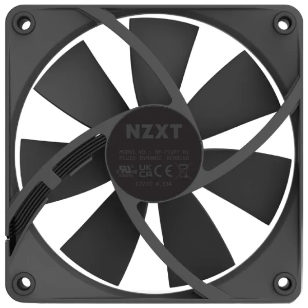 Вентилятор для корпуса NZXT F120Q Гидравлический подшипник/ 1200 об/ мин photo 6