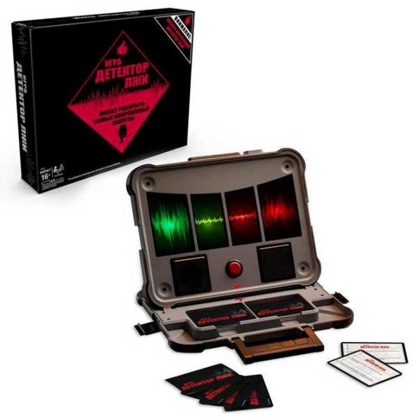 Joc de masă Hasbro The Lie Detector 16+/ Dezvoltare photo 2 Joc de masă Hasbro The Lie Detector 16+/ Dezvoltare photo 2