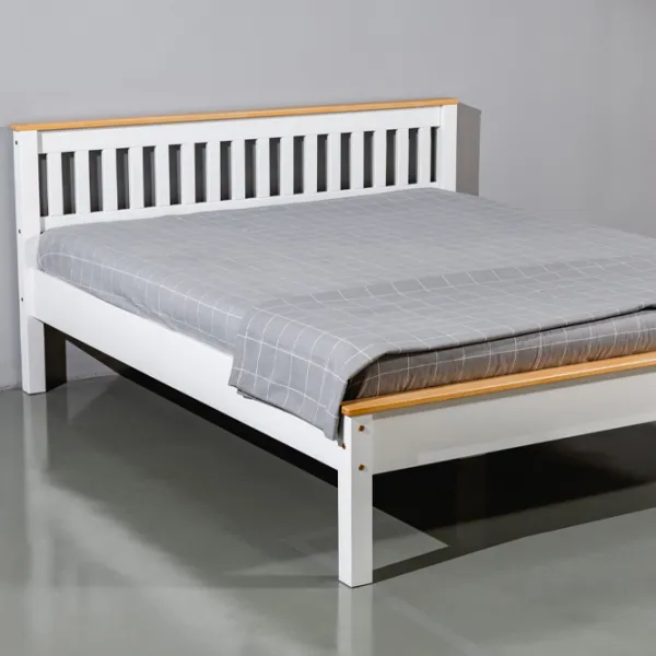 Кровать Mobicasa Hercules 160 x 200 см/ Дерево/ Белый photo 3 Кровать Mobicasa Hercules 160 x 200 см/ Дерево/ Белый photo 3