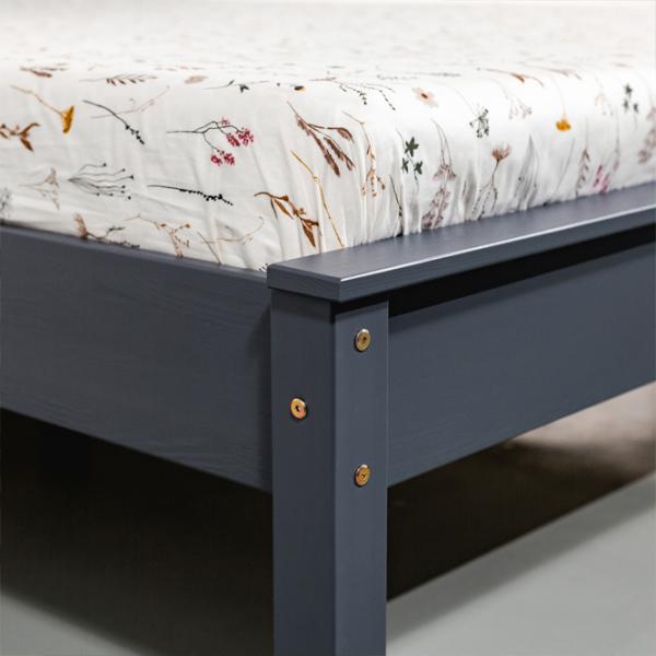 Кровать Mobicasa Hercules 90 x 200 см/ Дерево/ Графитовый photo 4 Кровать Mobicasa Hercules 90 x 200 см/ Дерево/ Графитовый photo 4
