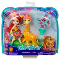 Кукла Enchantimals Girafa Gillian și Paul FKY74 Животные / 4+ photo 2