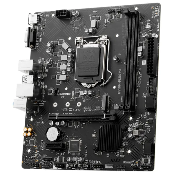 Материнская плата MSI H510M PLUS V3 mATX/ Intel H470 photo 2 Материнская плата MSI H510M PLUS V3 mATX/ Intel H470 photo 2