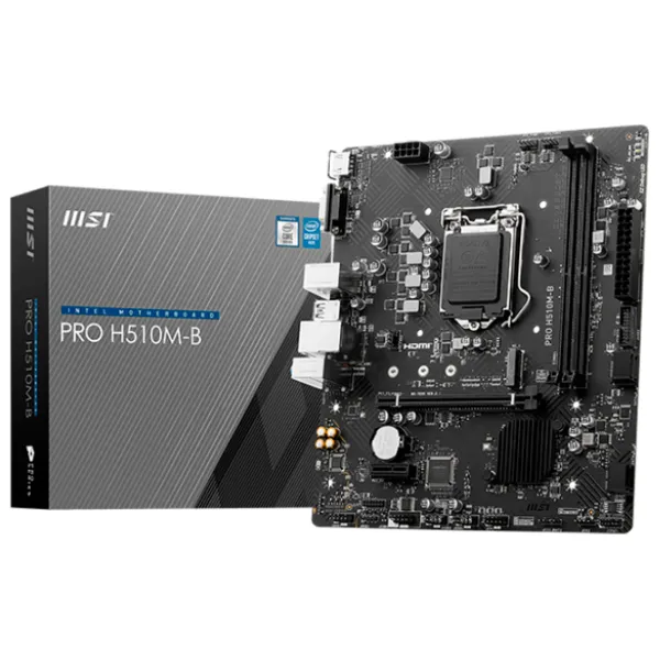 Материнская плата MSI PRO H510M-B mATX/ Intel H470 photo 5 Материнская плата MSI PRO H510M-B mATX/ Intel H470 photo 5