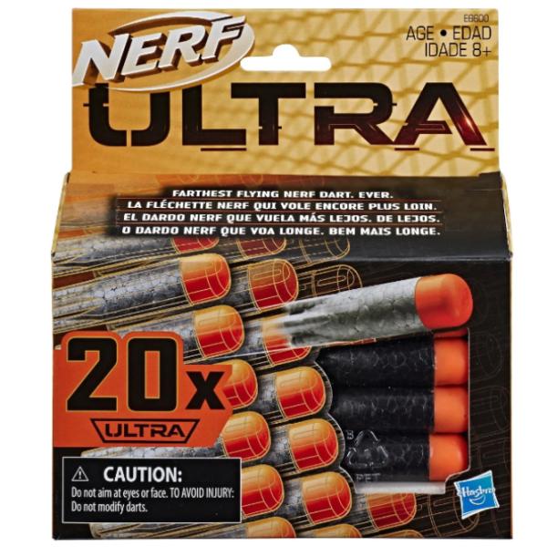 Боеприпасы Hasbro Nerf Ultra Dart Refill E6600 8+/ Стрел/ Черный photo 2
