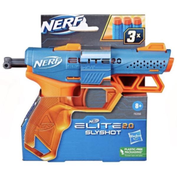 Игрушечный автомат Hasbro NER Elite 2.0 Slyshot F6356 8+/ Стрел/ Оранжевый photo 3