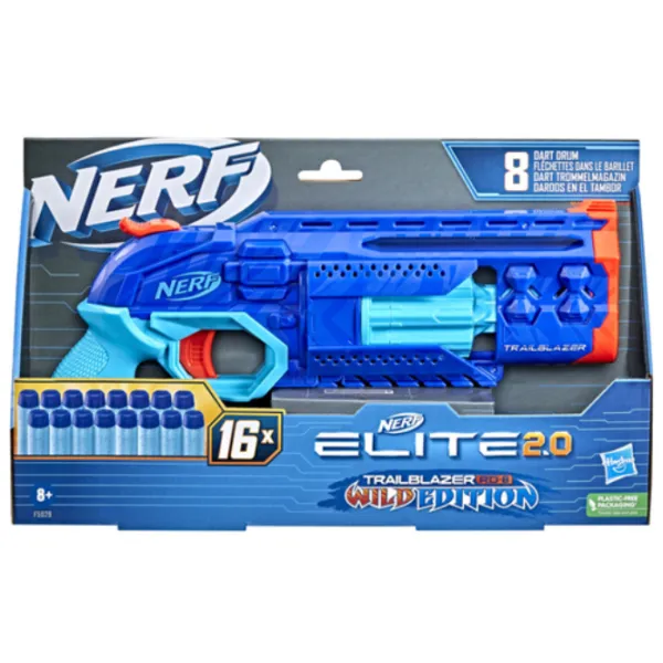 Игрушечный автомат Hasbro Nerf Elite 2.0-Trailblazer RD-8 F5029 8+/ Стрел/ Синий photo 3