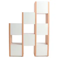 Etajeră Andra DE-A1MS-50 145 x 104.5 x 30 cm/ Lemn/ Beige photo 4