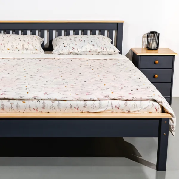Кровать Mobicasa Hercules 160 x 200 см/ Дерево/ Графитовый photo 2 Кровать Mobicasa Hercules 160 x 200 см/ Дерево/ Графитовый photo 2