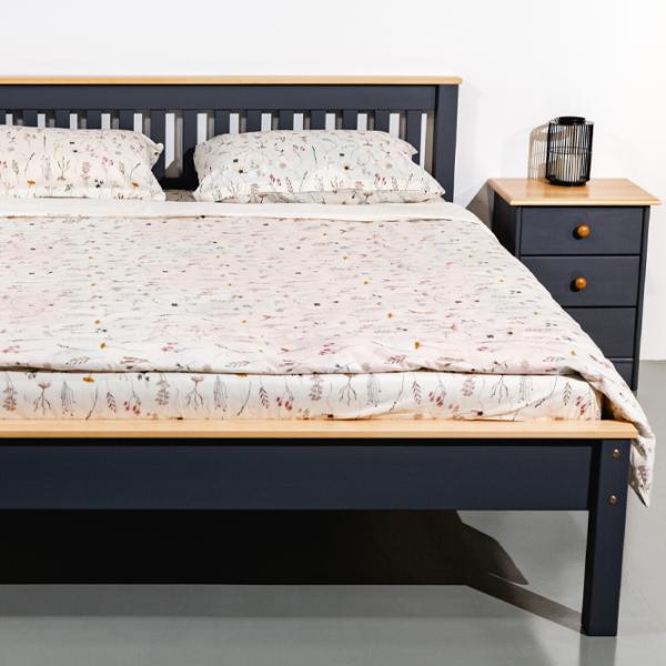 Кровать Mobicasa Hercules 160 x 200 см/ Дерево/ Графитовый photo 2 Кровать Mobicasa Hercules 160 x 200 см/ Дерево/ Графитовый photo 2