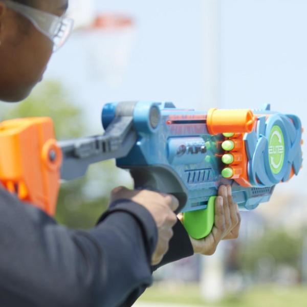 Игрушечный автомат Hasbro Nerf Elite 2.0 Flip 16 F2551 8+/ Стрел/ Синий photo 4