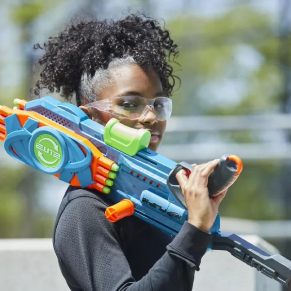 Игрушечный автомат Hasbro Nerf Elite 2.0 Flip 16 F2551 8+/ Стрел/ Синий photo 5