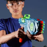 Pistol automat de jucărie Hasbro NER Elite 2.0 Flip 8 F2549 8+/ Săgeți/ Blue photo 3