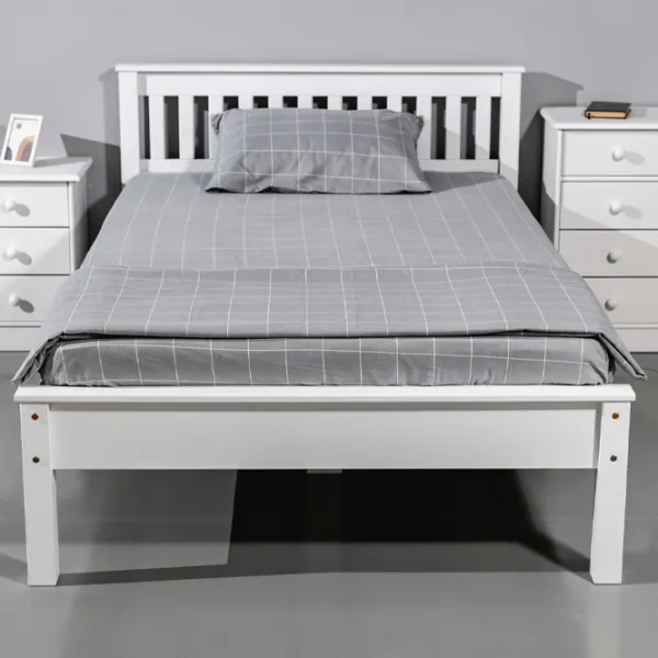 Кровать Mobicasa Hercules 90 x 200 см/ Дерево/ Белый photo 2 Кровать Mobicasa Hercules 90 x 200 см/ Дерево/ Белый photo 2