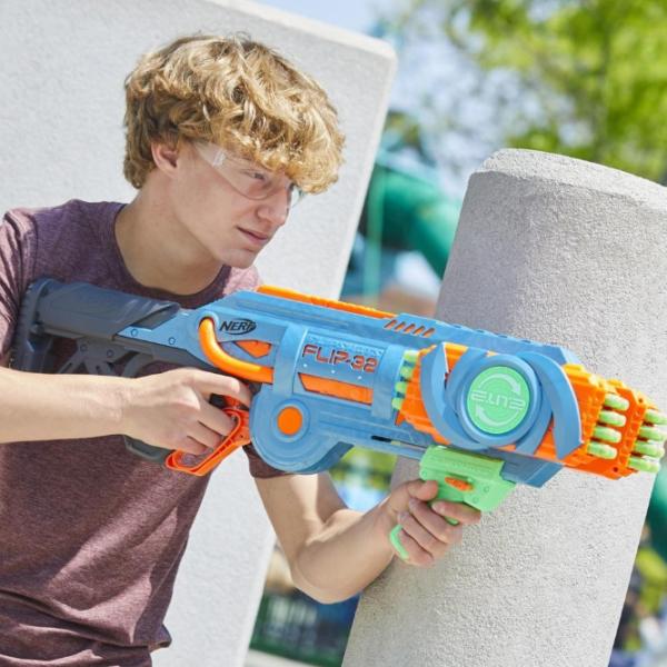 Игрушечный автомат Hasbro NER Elite 2.0 Flip 32 F2553 8+/ Стрел/ Синий photo 5