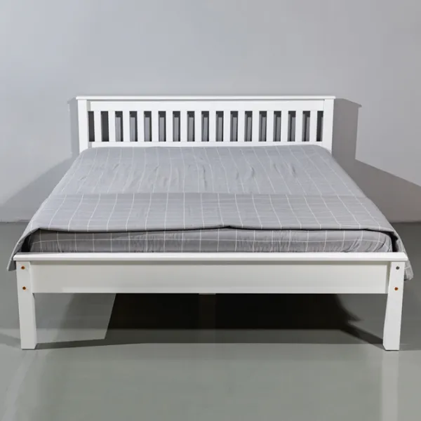 Кровать Mobicasa Hercules 160 x 200 см/ Дерево/ Белый photo 2