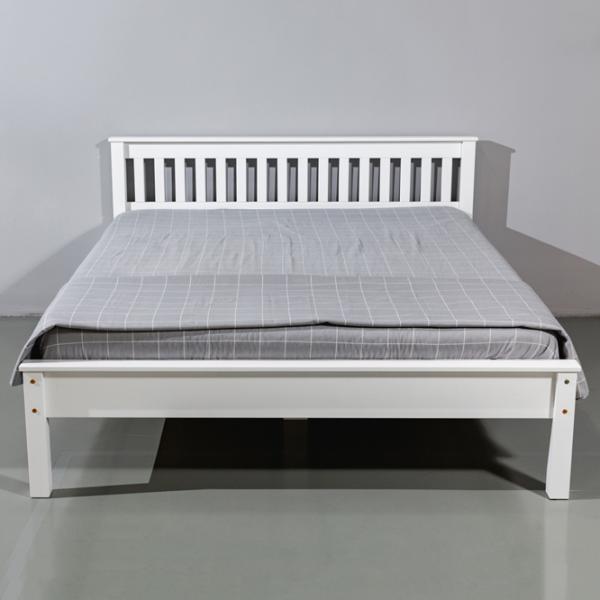 Кровать Mobicasa Hercules 160 x 200 см/ Дерево/ Белый photo 2