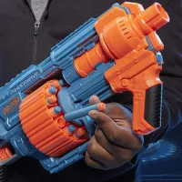 Pistol automat de jucărie Hasbro Nerf Elite 2.0 Shockwave RD 15 E9527 8+/ Săgeți/ Blue photo 4