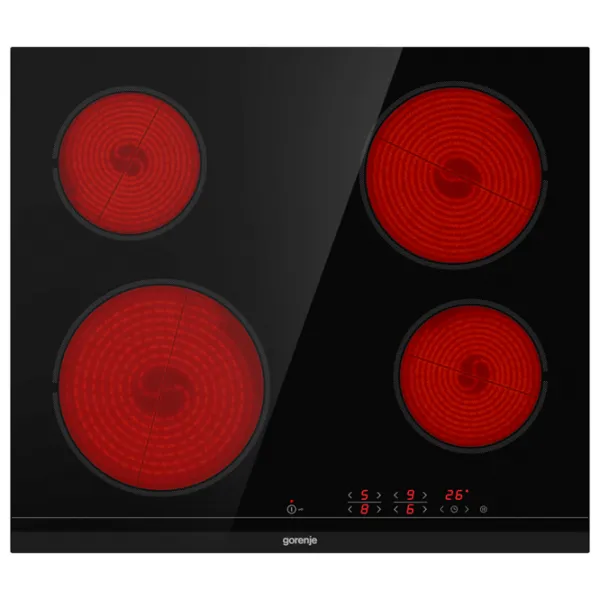 Plită încorporabilă electrică Gorenje ECT641BCSC 6500 W/ Black photo 2