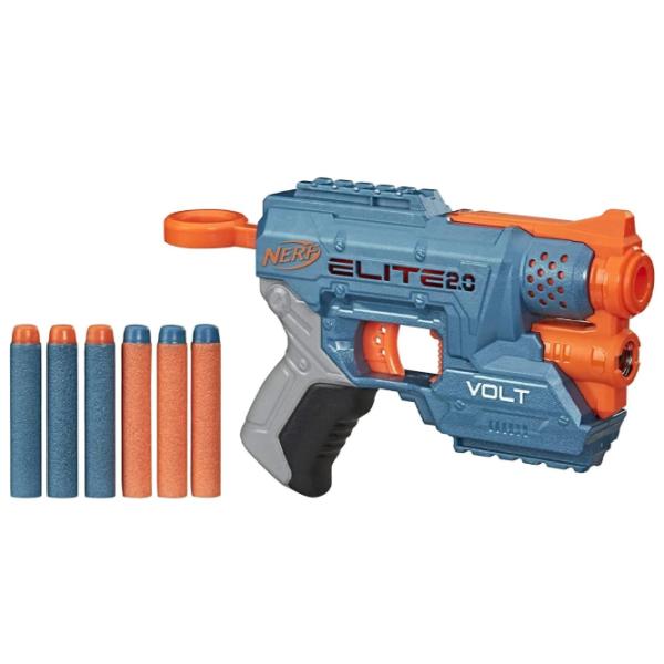 Игрушечный автомат Hasbro NER Elite 2.0 Volt SD 1 E9952 8+/ Стрел/ Синий photo 2 Игрушечный автомат Hasbro NER Elite 2.0 Volt SD 1 E9952 8+/ Стрел/ Синий photo 2