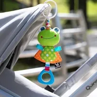 Игрушка для колясок и кроваток Benbat Frog BB-TT133 0+/ Зелёный photo 2