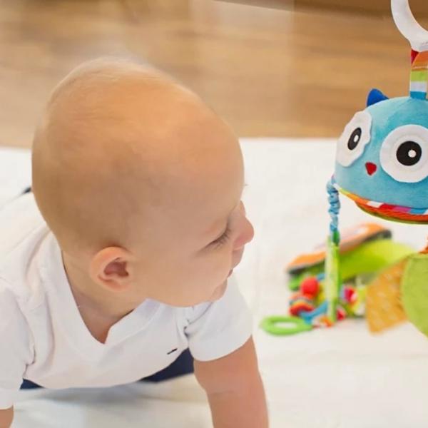 Jucărie pentru pătuțuri și cărucioare Benbat Owl BB-TT138 0+/ Blue photo 2
