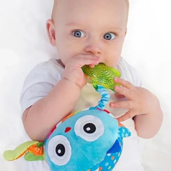 Jucărie pentru pătuțuri și cărucioare Benbat Owl BB-TT138 0+/ Blue photo 3